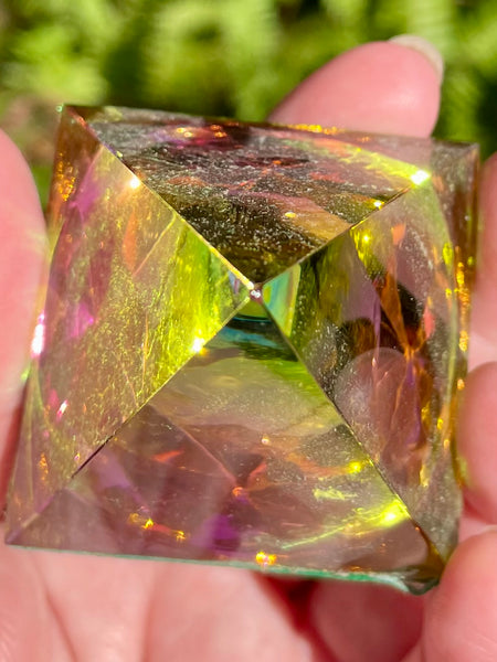 Glass Pyramid Prism - Morganna’s Treasures