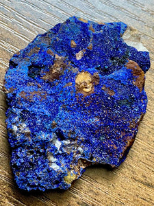 Rough Azurite from Morocco