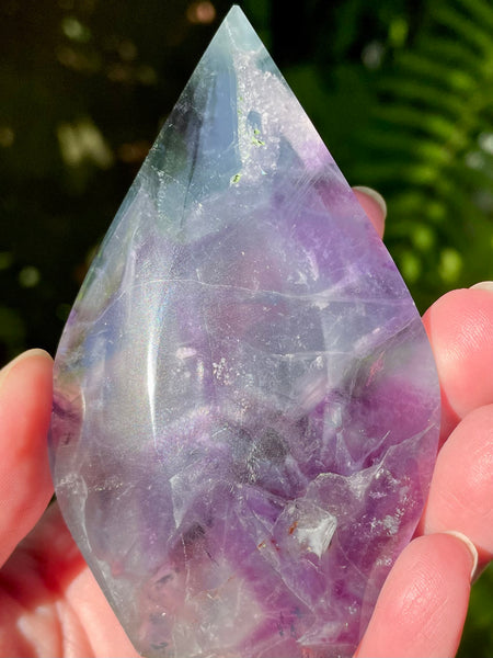 Beautiful Fluorite Flame