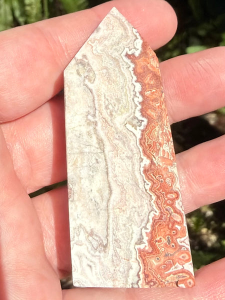 Crazy Lace Agate Obelisk