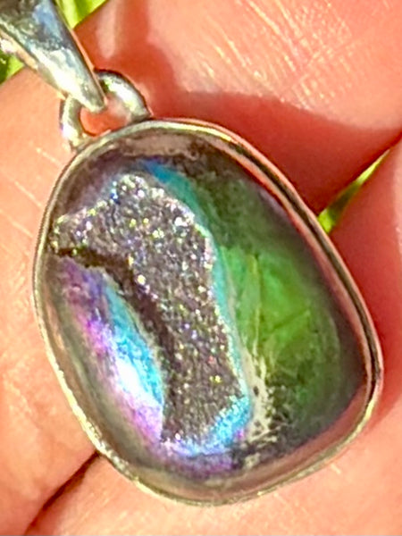 Titanium Aura Window Quartz Pendant - Morganna’s Treasures