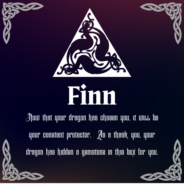 “Finn” Dragon Protector
