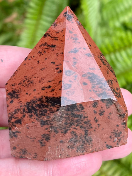 Mahogany Obsidian Top Polished Point - Morganna’s Treasures 