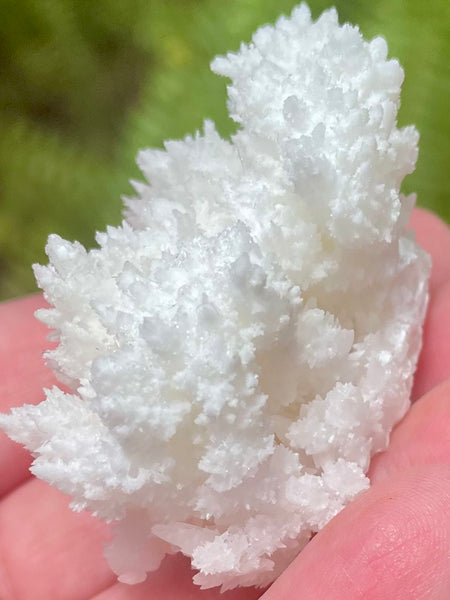 Fluorescent White Aragonite - Morganna’s Treasures 