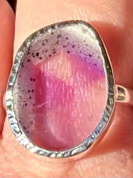 Trapiche Auralite 23 Ring Size 9 - Morganna’s Treasures