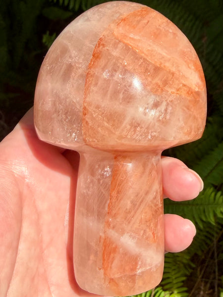 Beautiful Hematoid Quartz Mushroom - Morganna’s Treasures
