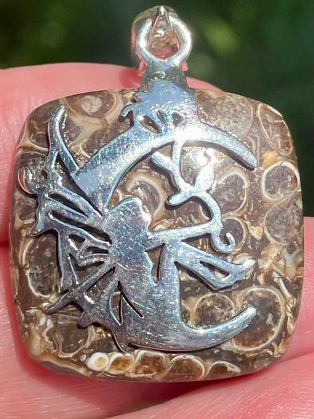 Fairy Turritella Agate Pendant - Morganna’s Treasures 