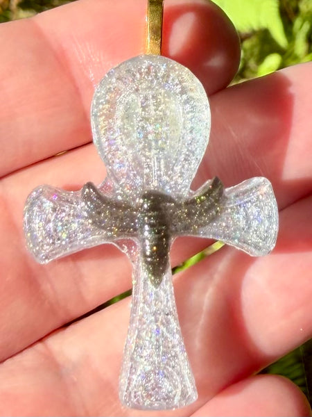 Ankh Resin Pendant