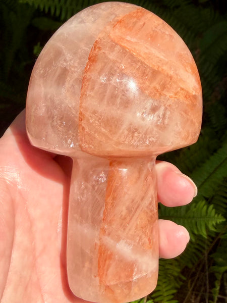 Beautiful Hematoid Quartz Mushroom - Morganna’s Treasures