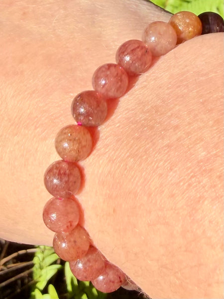 Lepidocrocite Lock Bracelet