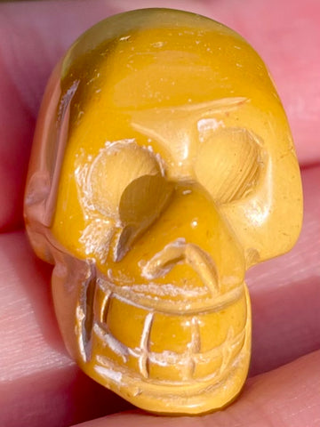 Yellow Jasper Skull - Morganna’s Treasures 