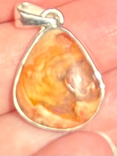 Mexican Cantera Opal Pendant