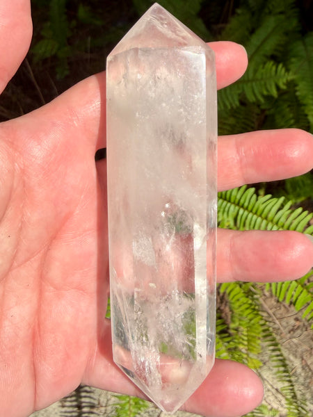 Double-Terminated Clear Quartz Wand - Morganna’s Treasures