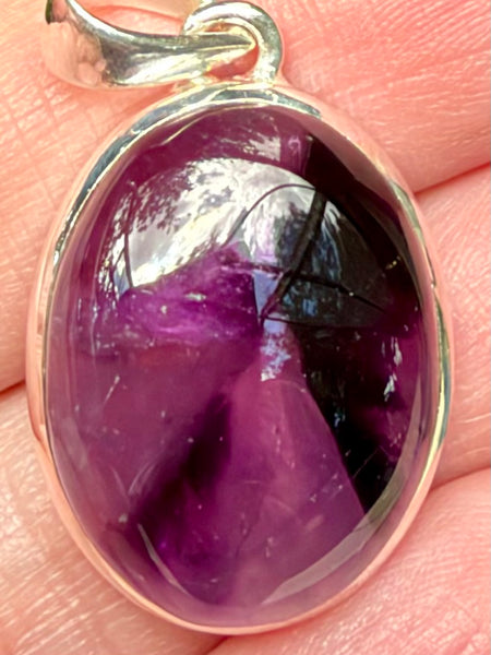 Star (Trapiche) Amethyst Pendant - Morganna’s Treasures