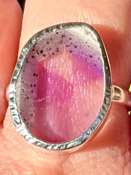 Trapiche Auralite 23 Ring Size 9 - Morganna’s Treasures