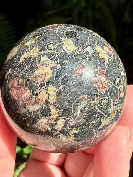 Brecciated Jasper Sphere