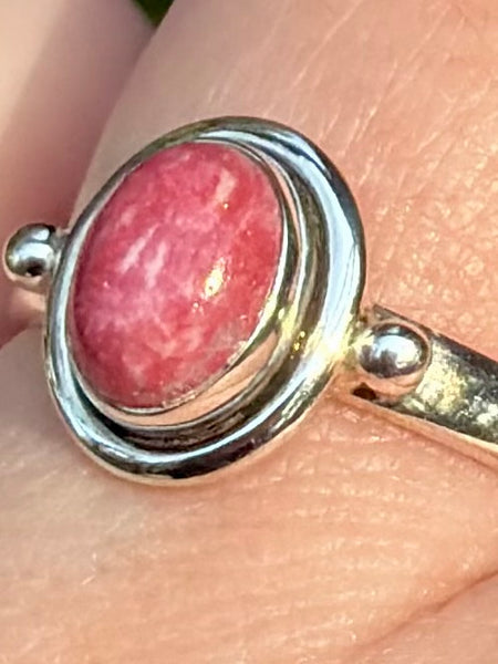 Pink Thulite Ring Size 9 - Morganna’s Treasures