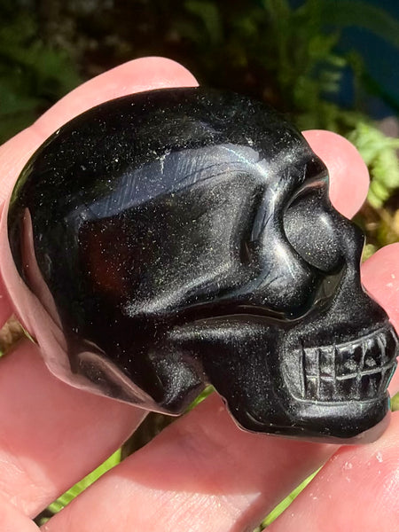 Black Obsidian Skull - Morganna’s Treasures