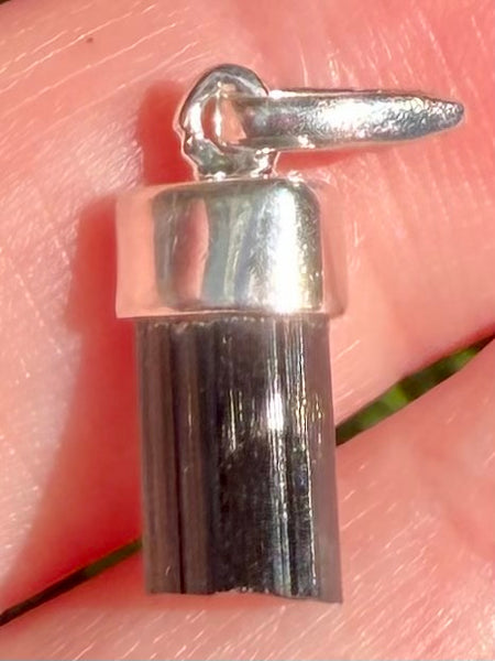 Small Black Tourmaline Pendant - Morganna’s Treasures