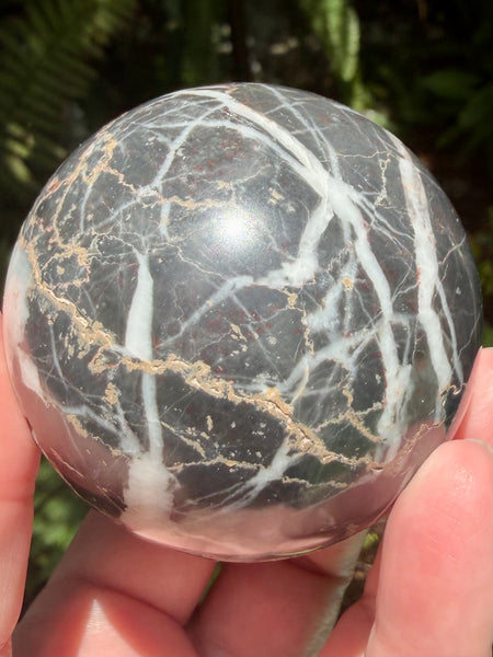 Spider Web Jasper Sphere