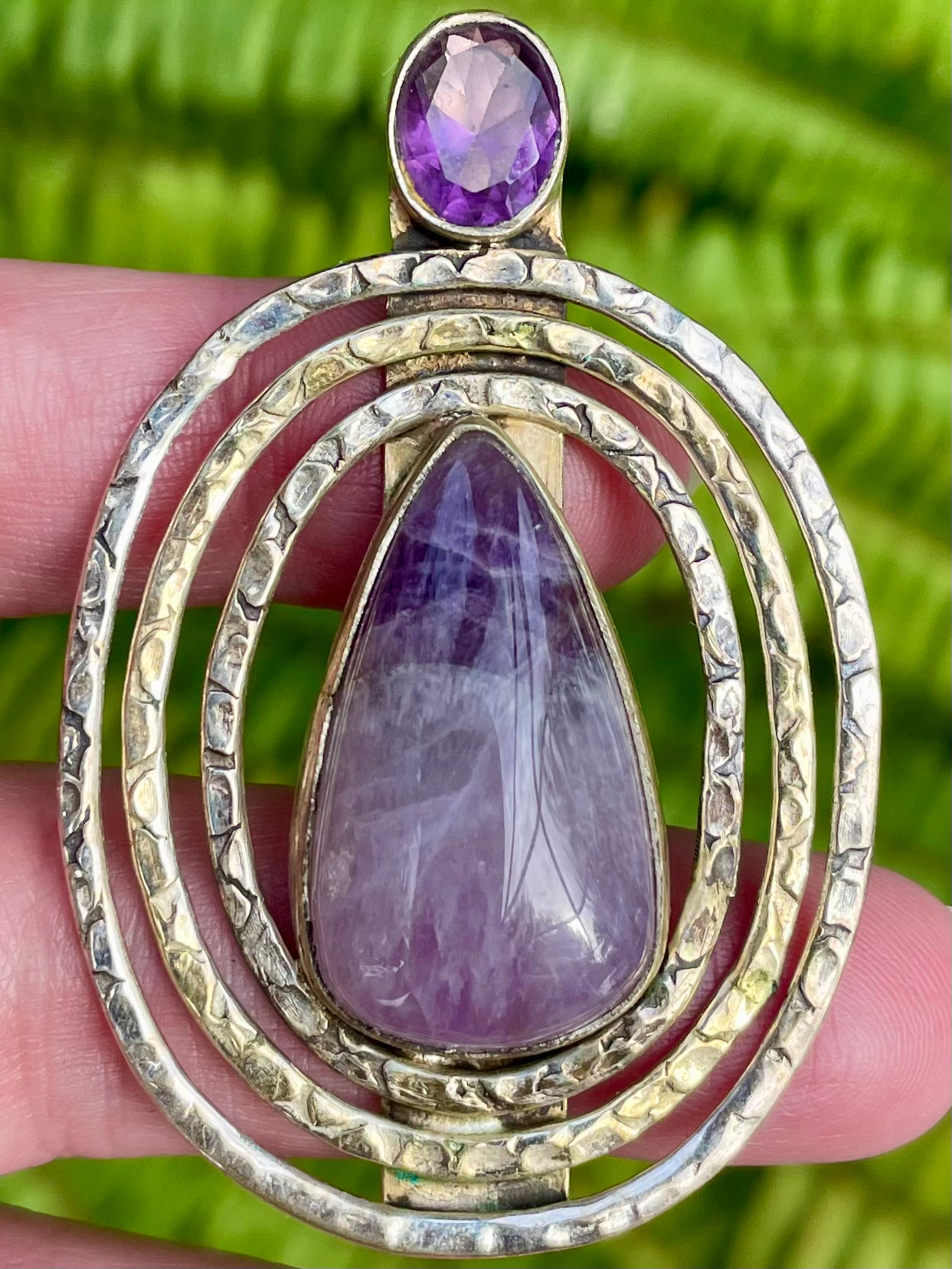 Purple Amethyst Pendant - Morganna’s Treasures 