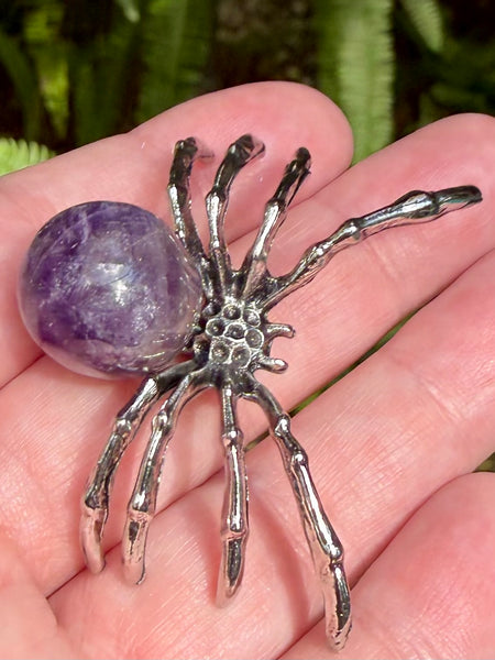 Purple Amethyst Spider