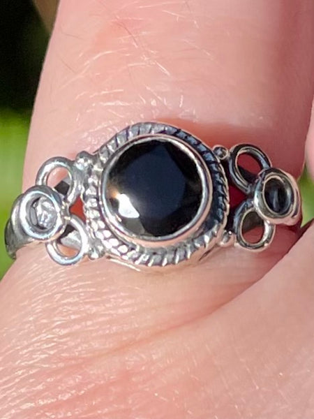 Black Onyx Ring Size 6 - Morganna’s Treasures