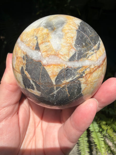 Zebra Jasper Sphere