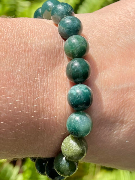 Moss Agate Bracelet - Morganna’s Treasures 