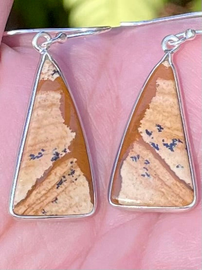 Picture Jasper Earrings - Morganna’s Treasures