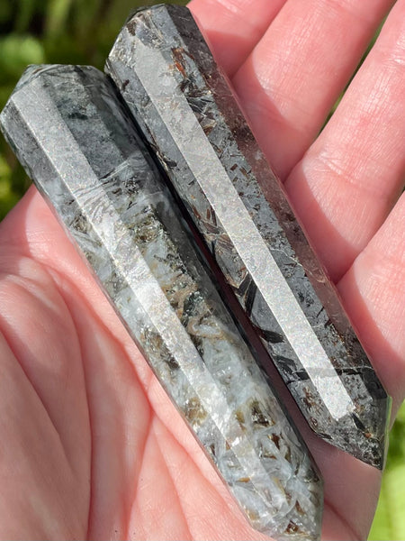 Quartz, Actinolite & Phlogopite Vogel - Morganna’s Treasures