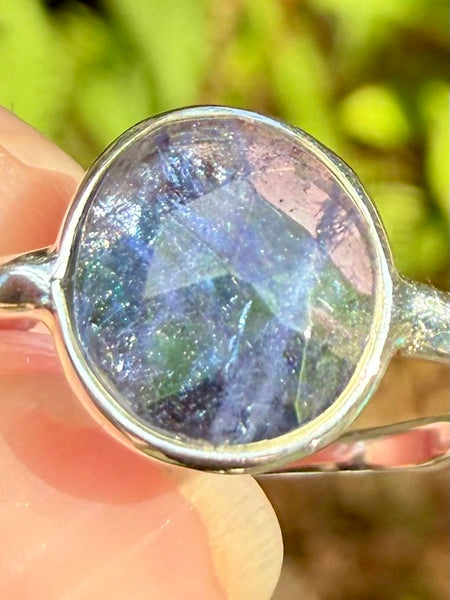 Faceted Iolite Ring Size 5.5 - Morganna’s Treasures