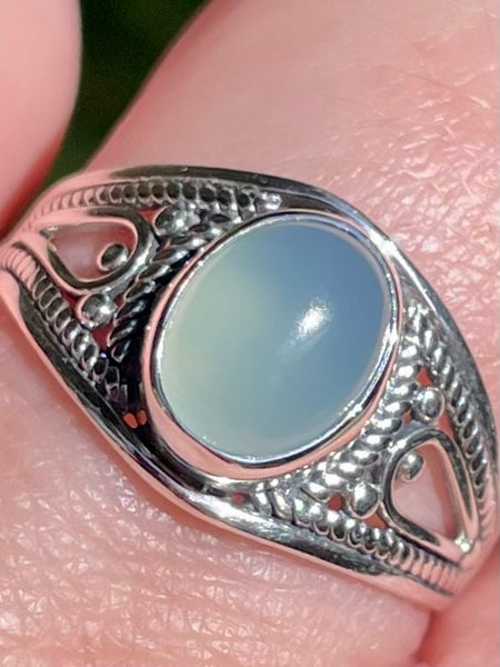 Aqua Chalcedony Ring Size 9 - Morganna’s Treasures 