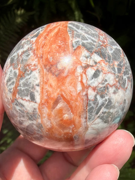 Spider Web Jasper Sphere