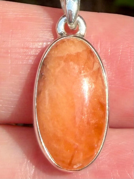 Orange Calcite Pendant - Morganna’s Treasures
