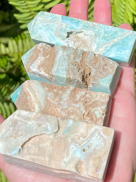 Medium Hemimorphite Obelisk - Morganna’s Treasures 