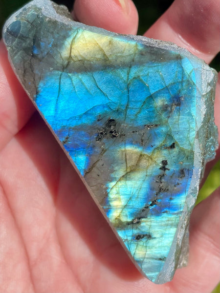 Gorgeous Labradorite Slab - Morganna’s Treasures