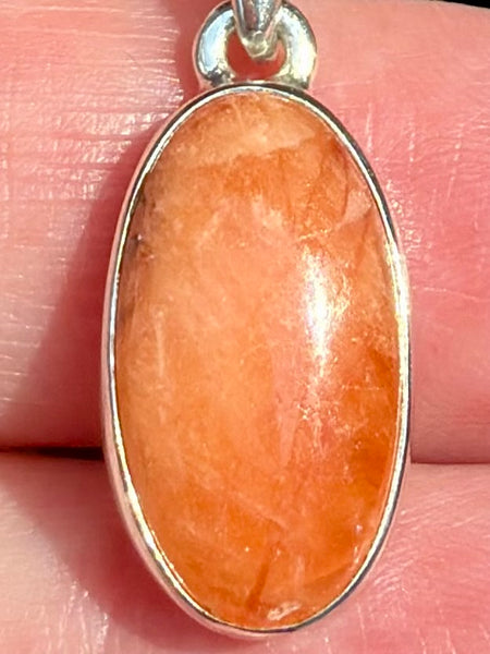 Orange Calcite Pendant - Morganna’s Treasures