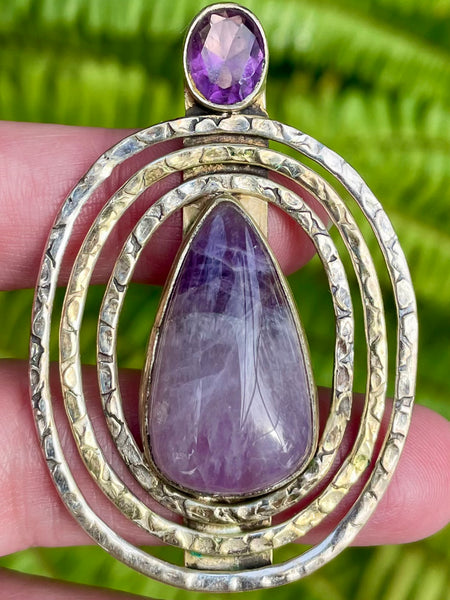 Purple Amethyst Pendant - Morganna’s Treasures 