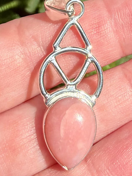 Peruvian Pink Opal Pendant