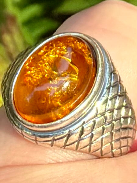 Baltic Amber Ring Size 6.5 - Morganna’s Treasures