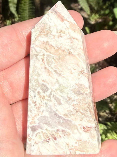 Crazy Lace Agate Obelisk