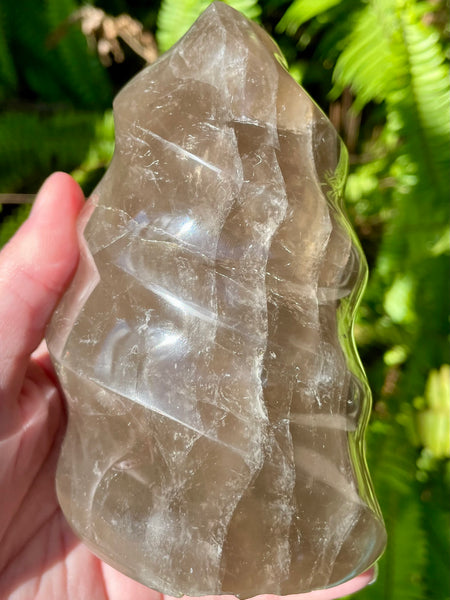Gorgeous Smoky Quartz Flame - Morganna’s Treasures