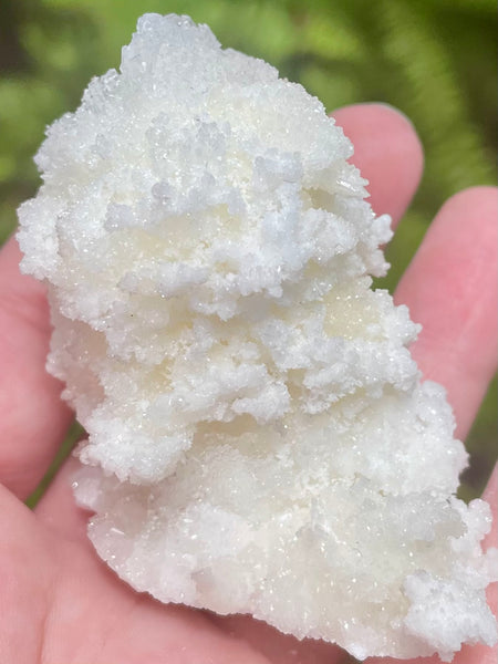 Fluorescent White Aragonite - Morganna’s Treasures 