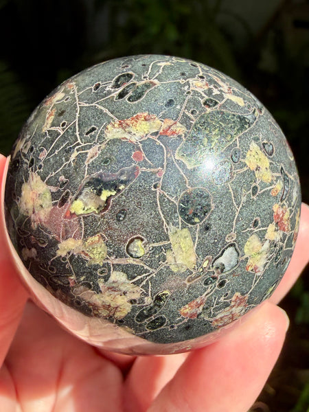 Brecciated Jasper Sphere