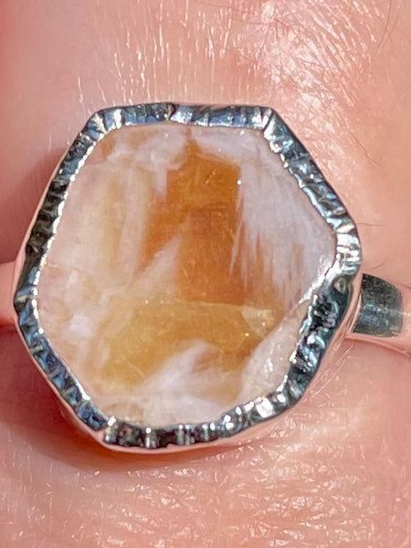 Citrine Stalactite Ring Size 9 - Morganna’s Treasures 