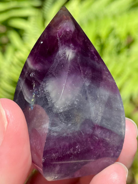 Purple Fluorite Flame - Morganna’s Treasures
