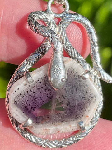 Auralite 23 Snake Pendant - Morganna’s Treasures 