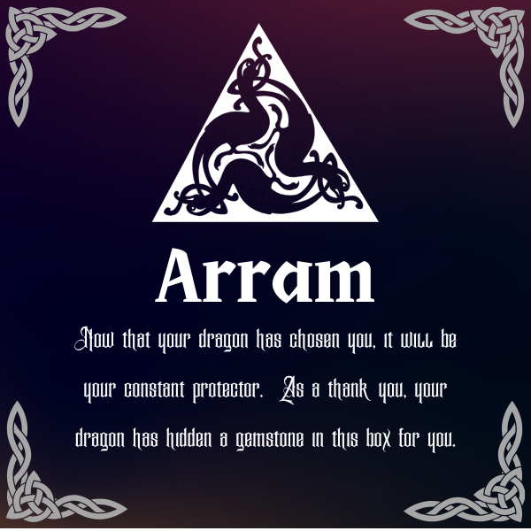 “Arram” Dragon Protector