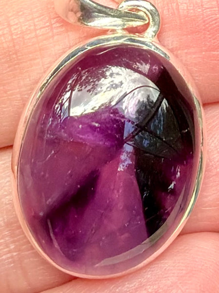 Star (Trapiche) Amethyst Pendant - Morganna’s Treasures